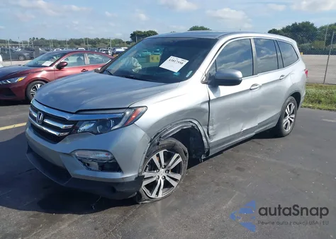 2018 Honda Pilot Ex-L из США, поврежденный, VIN 5FNYF5H5XJB030981